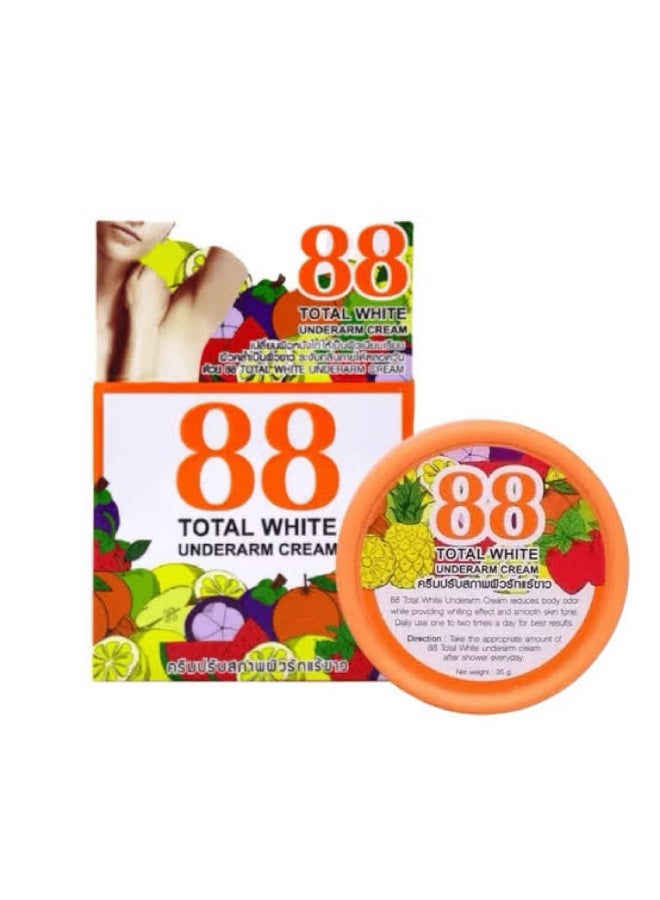 88 كريم توتال وايت تحت الإبط 35 جم